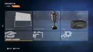 Select the 'Cricket Academy' option